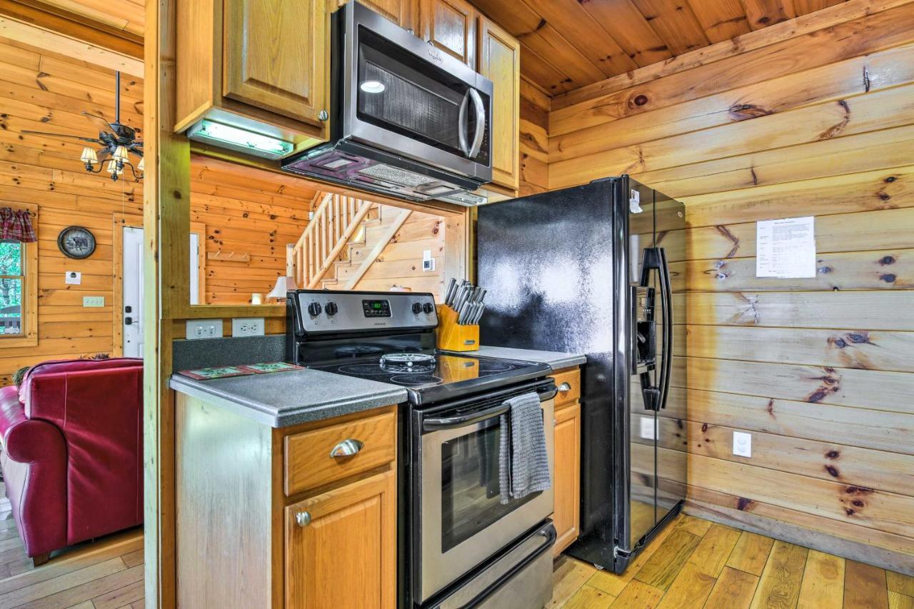 Bryson City Cabin Rental With Views And Hot Tub Exterior foto